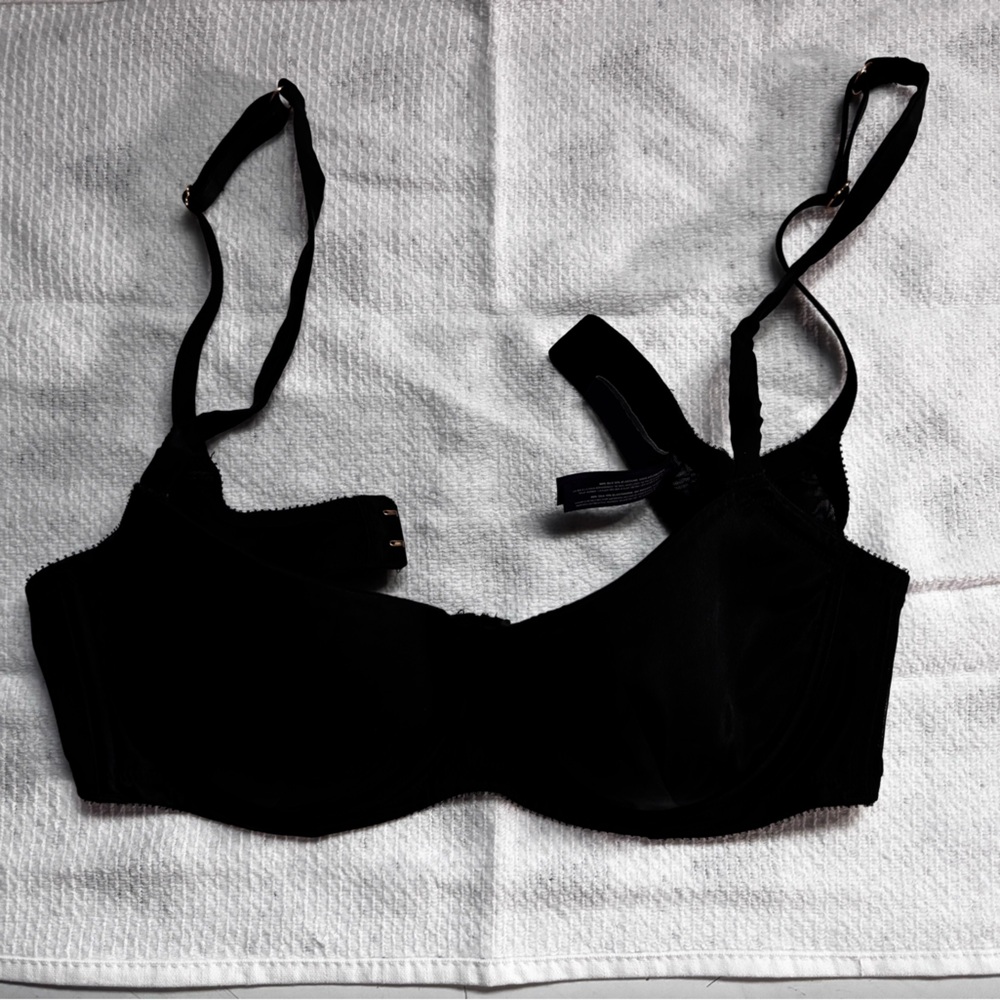 Black Balconette Journelle Bra